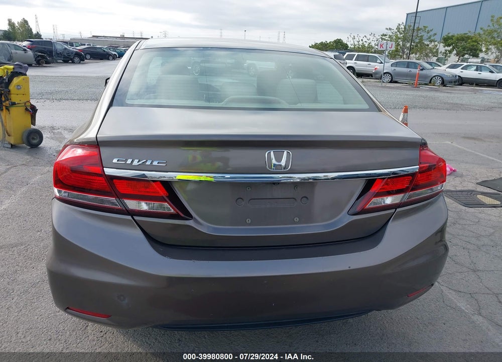 2013 HONDA CIVIC EX VIN: 2HGFB2F84DH509881