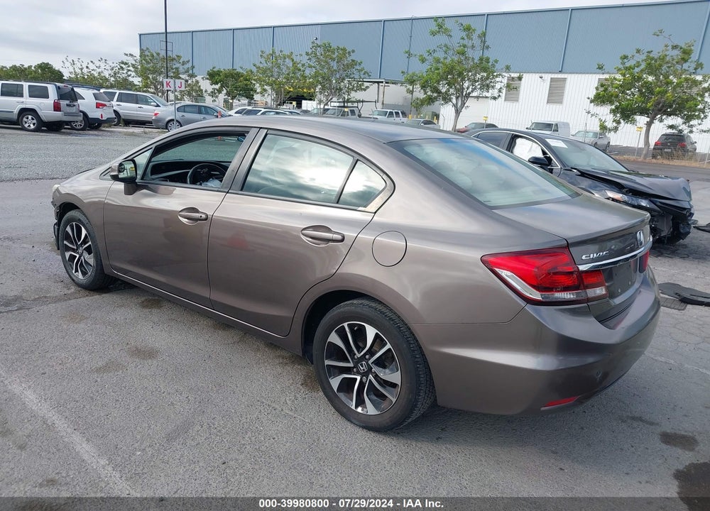 2013 HONDA CIVIC EX VIN: 2HGFB2F84DH509881