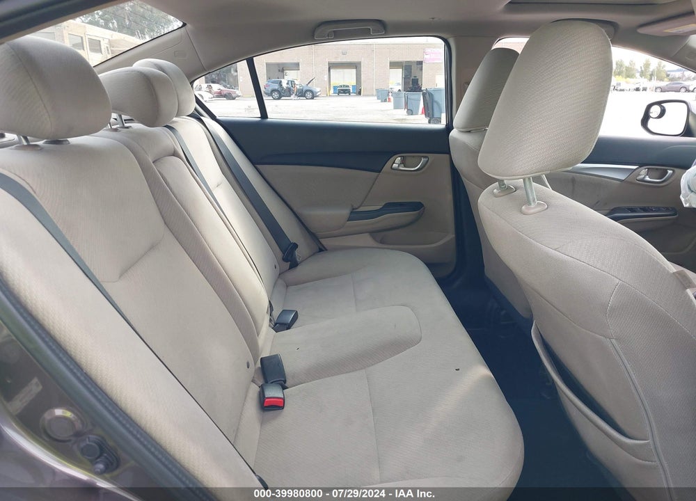 2013 HONDA CIVIC EX VIN: 2HGFB2F84DH509881