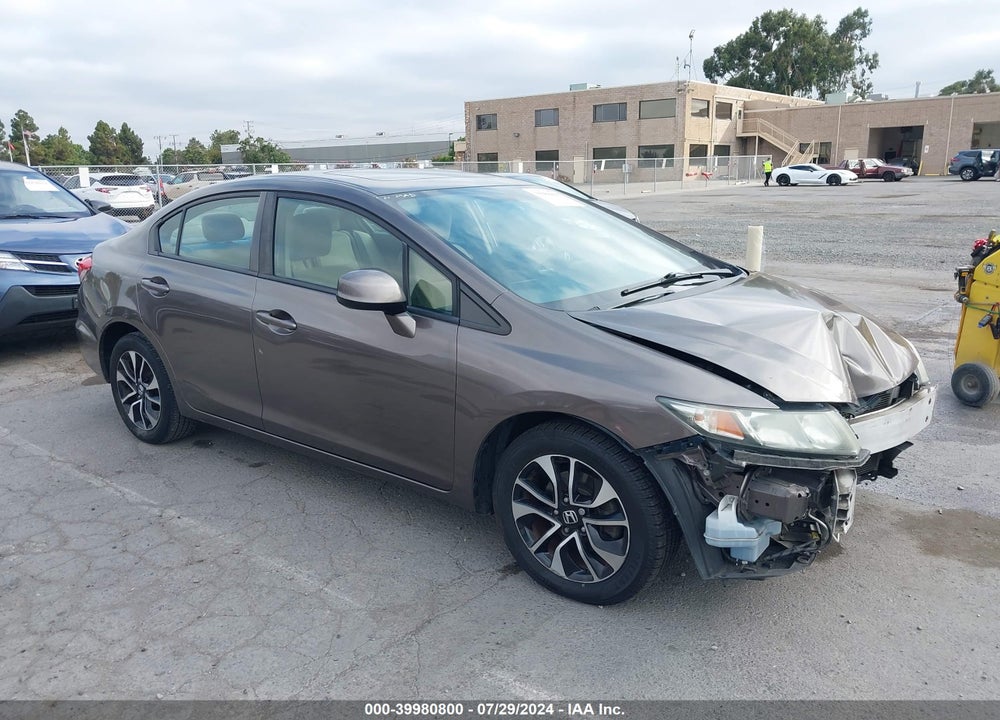 2013 HONDA CIVIC EX VIN: 2HGFB2F84DH509881