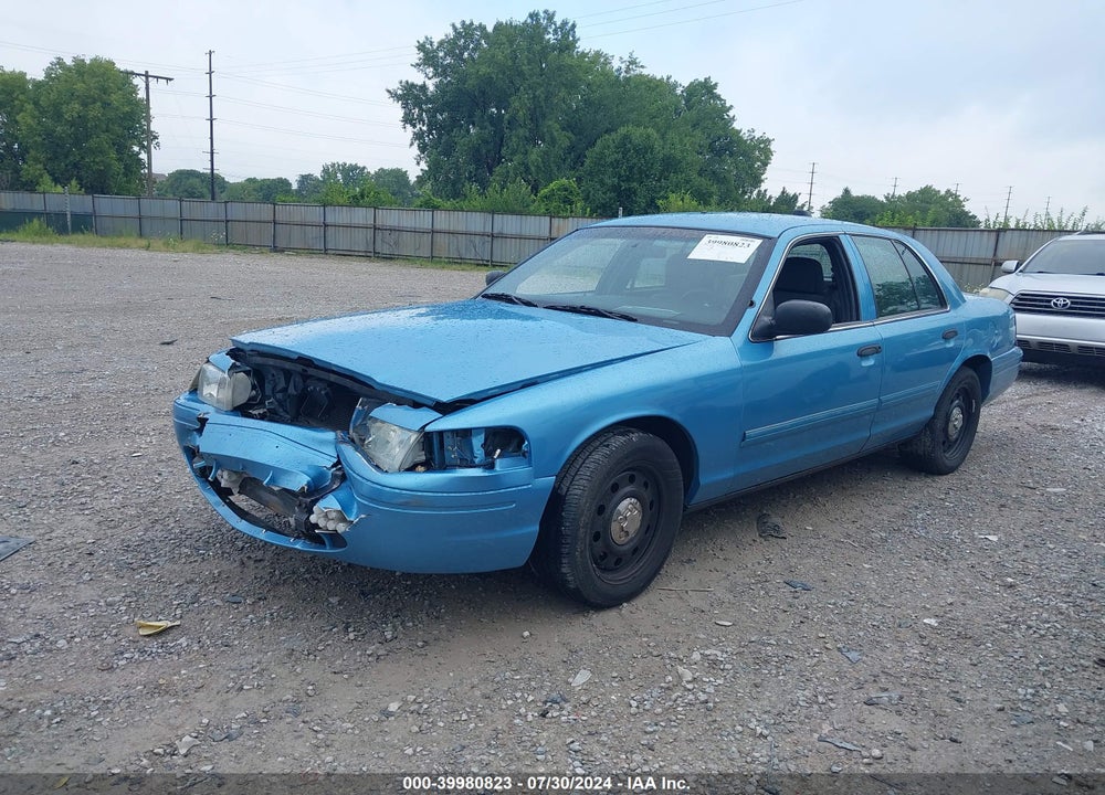 2011 FORD CROWN VICTORIA POLICE INTERCEPTOR VIN: 2FABP7BV4BX176498