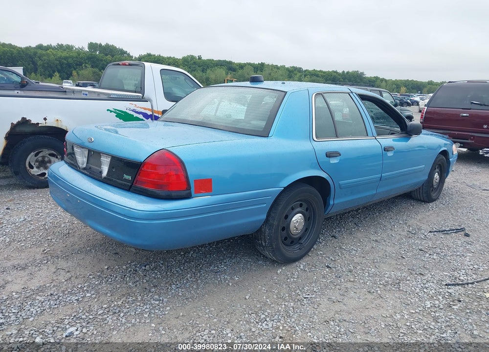 2011 FORD CROWN VICTORIA POLICE INTERCEPTOR VIN: 2FABP7BV4BX176498