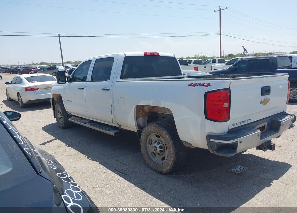 2019 CHEVROLET SILVERADO 2500HD WT VIN: 1GC1KREG5KF186420