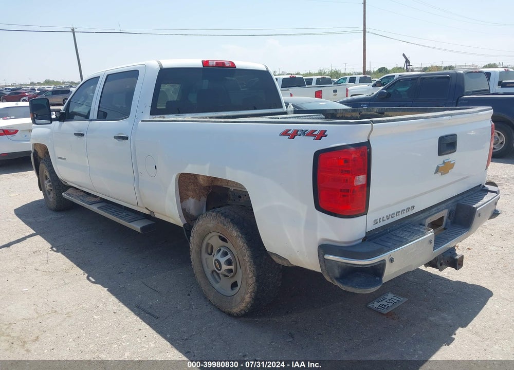 2019 CHEVROLET SILVERADO 2500HD WT VIN: 1GC1KREG5KF186420