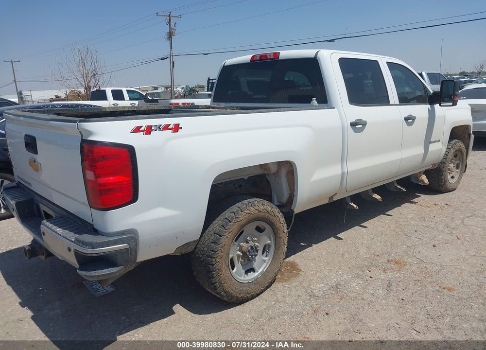2019 CHEVROLET SILVERADO 2500HD WT VIN: 1GC1KREG5KF186420