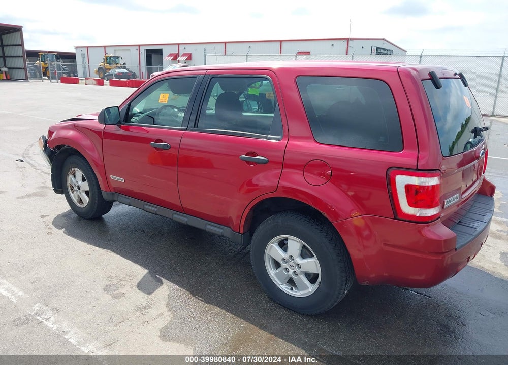 2008 FORD ESCAPE XLS/XLS MANUAL VIN: 1FMCU02Z38KA81066