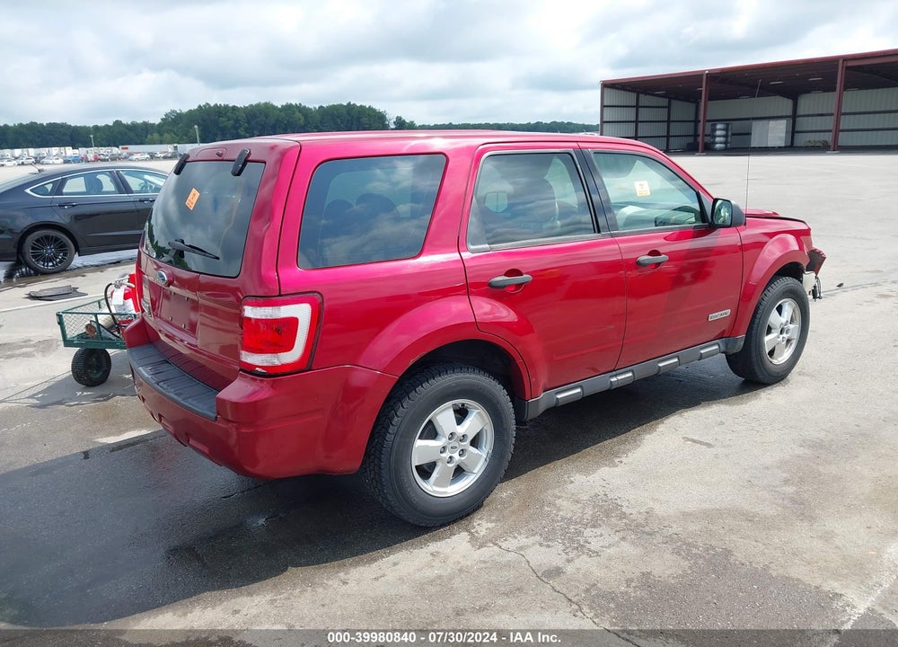 2008 FORD ESCAPE XLS/XLS MANUAL VIN: 1FMCU02Z38KA81066