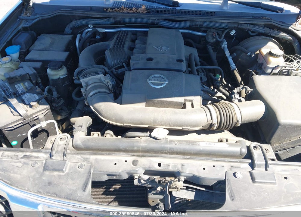 2008 NISSAN PATHFINDER SE VIN: 5N1AR18B98C610605