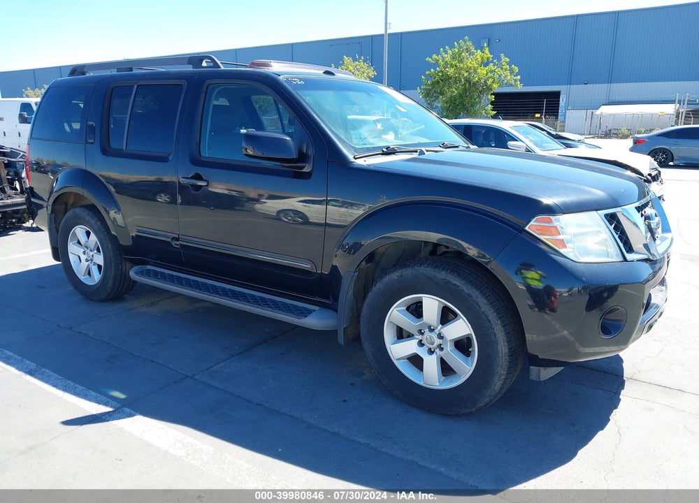 2008 NISSAN PATHFINDER SE VIN: 5N1AR18B98C610605