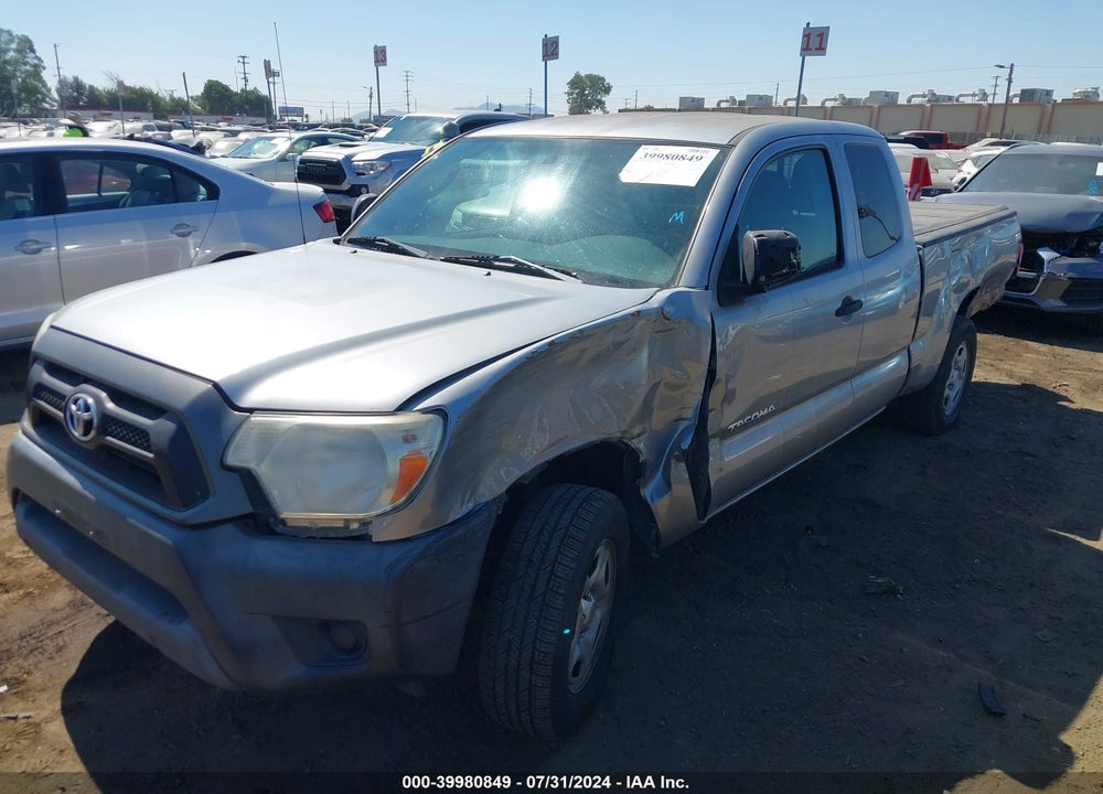 2014 TOYOTA TACOMA VIN: 5TFTX4CN8EX043152