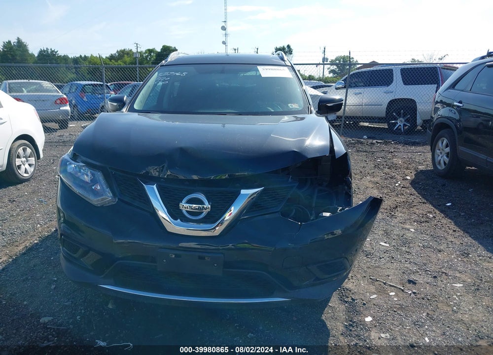 2014 NISSAN ROGUE SV VIN: 5N1AT2MV0EC815314