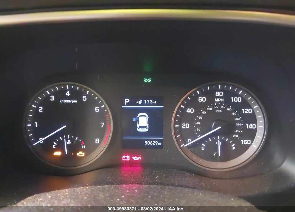 2019 HYUNDAI TUCSON SEL VIN: KM8J3CAL4KU883839