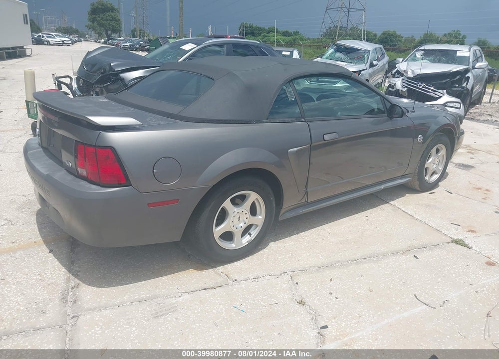 2004 FORD MUSTANG VIN: 1FAFP44464F118122