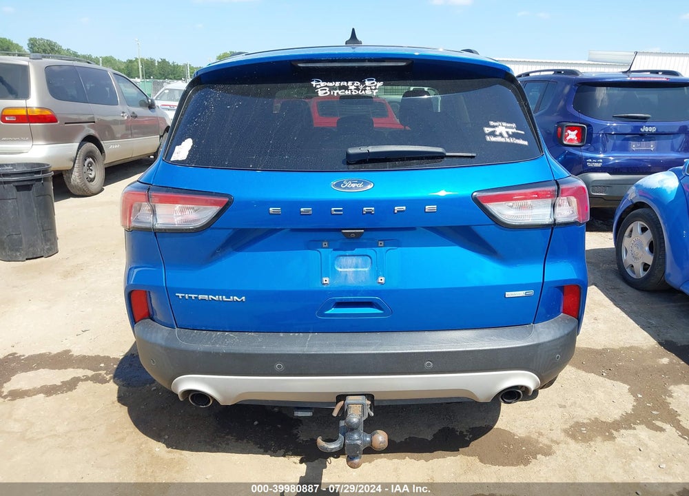 2020 FORD ESCAPE TITANIUM VIN: 1FMCU9J9XLUB20352