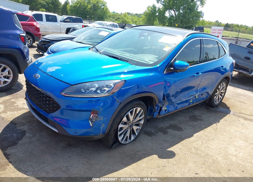 2020 FORD ESCAPE TITANIUM VIN: 1FMCU9J9XLUB20352