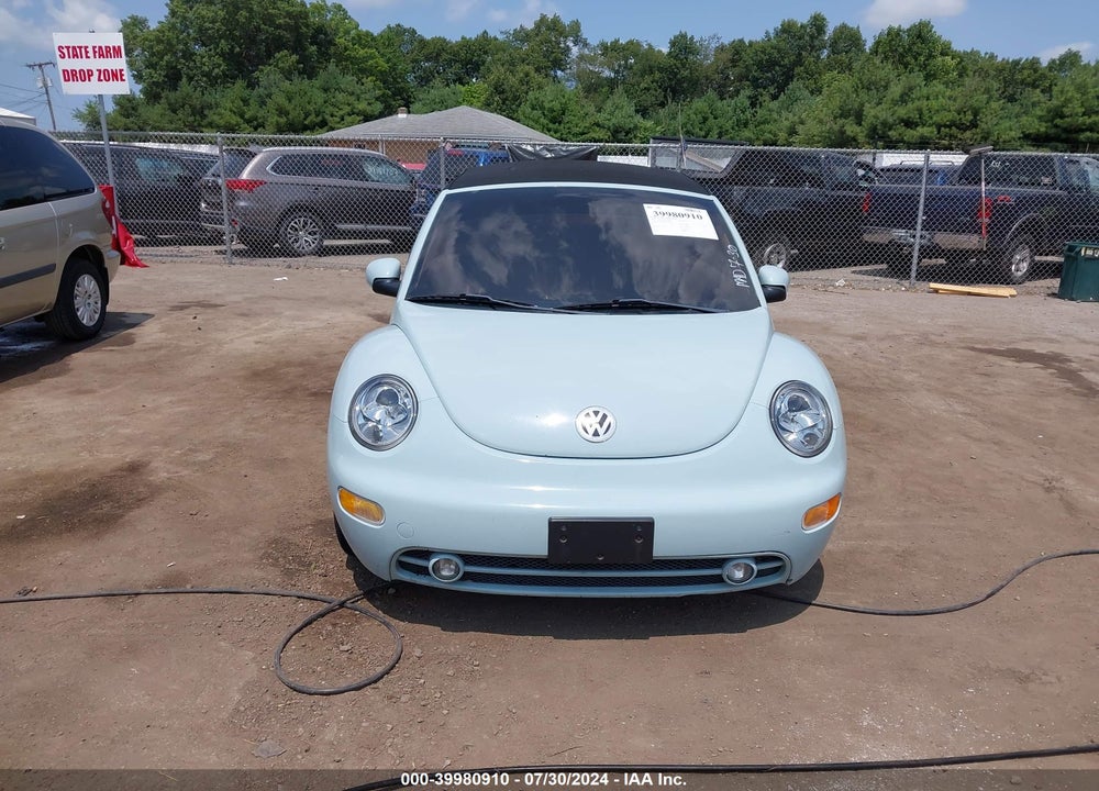 2004 VOLKSWAGEN NEW BEETLE GLS VIN: 3VWCM31Y94M324698