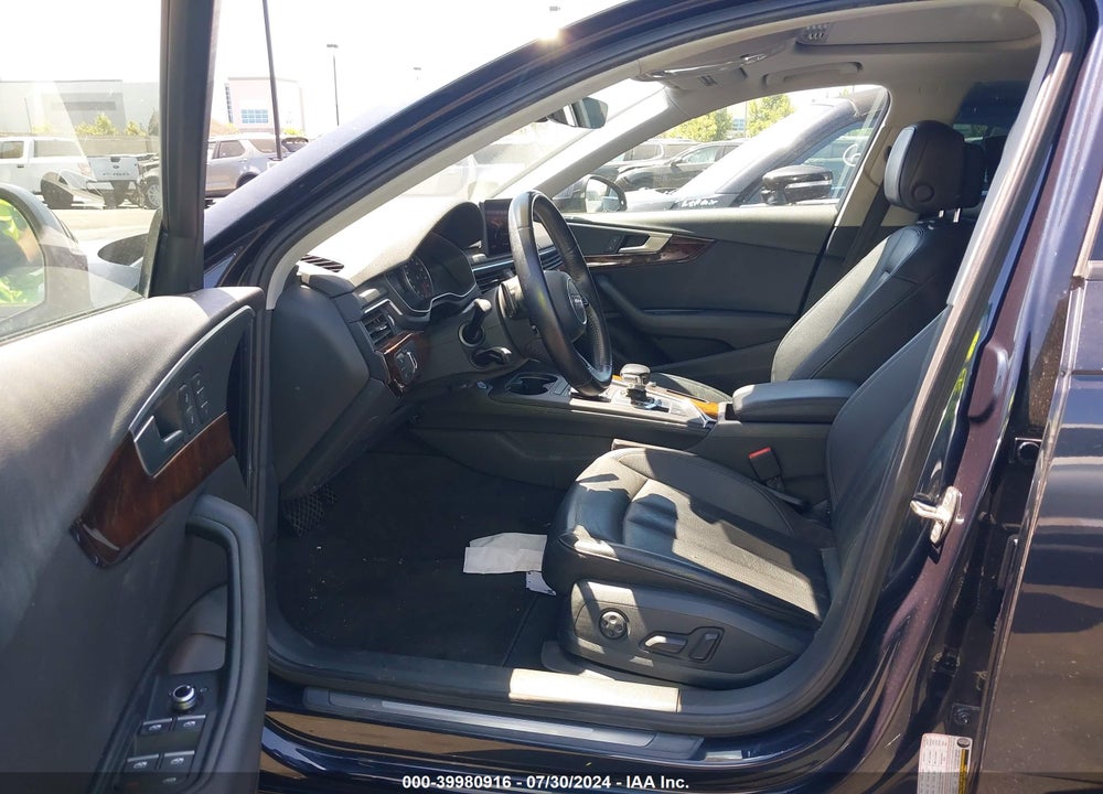 2017 AUDI A4 2.0T PREMIUM VIN: WAUGNAF49HN014622