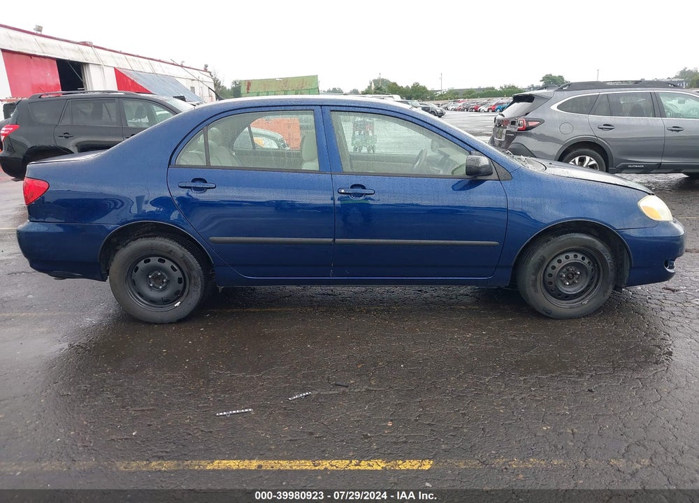 2007 TOYOTA COROLLA CE VIN: JTDBR32EX70128992