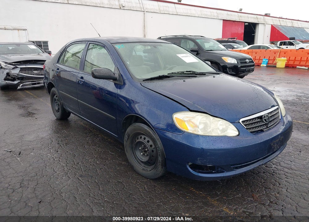 2007 TOYOTA COROLLA CE VIN: JTDBR32EX70128992