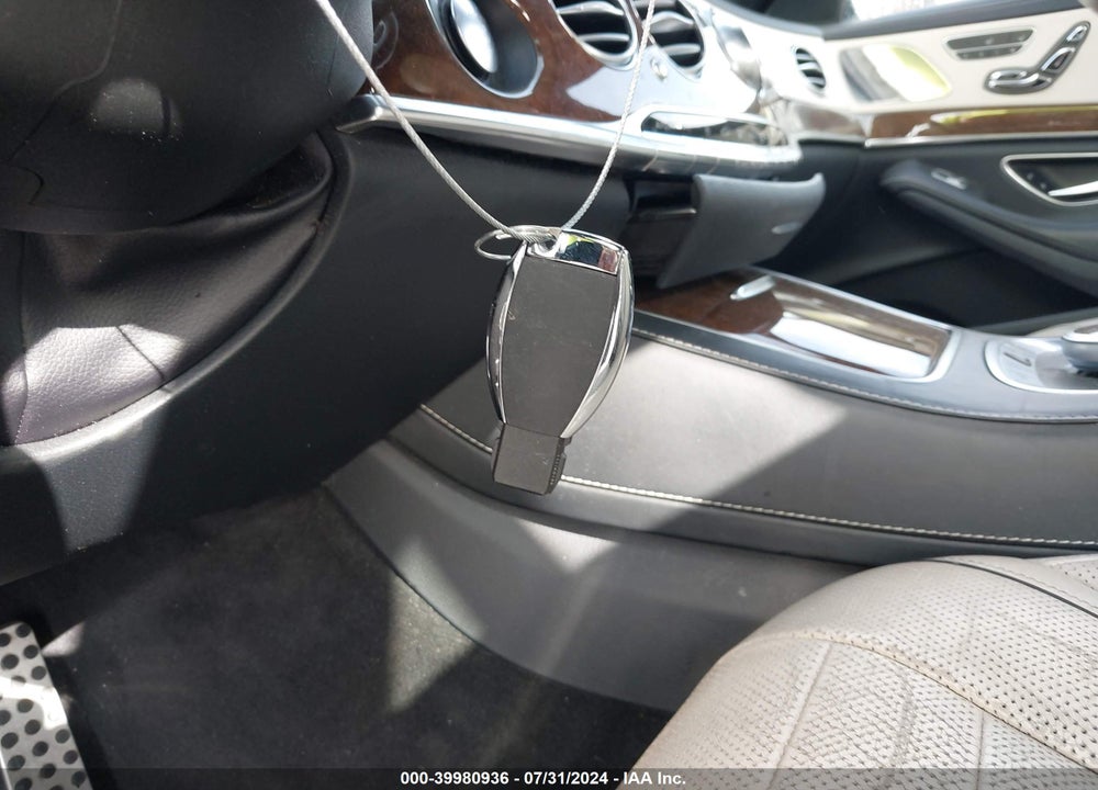 2015 MERCEDES-BENZ S CLASS VIN: WDDUG8CB4FA168774