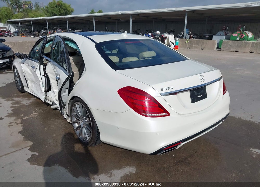 2015 MERCEDES-BENZ S CLASS VIN: WDDUG8CB4FA168774