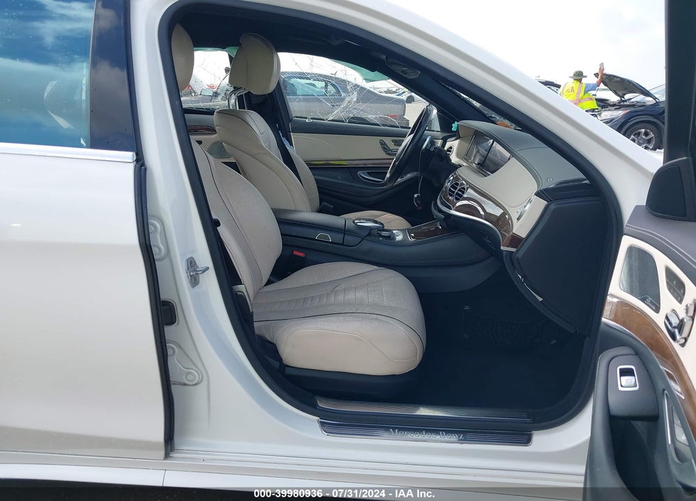 2015 MERCEDES-BENZ S CLASS VIN: WDDUG8CB4FA168774