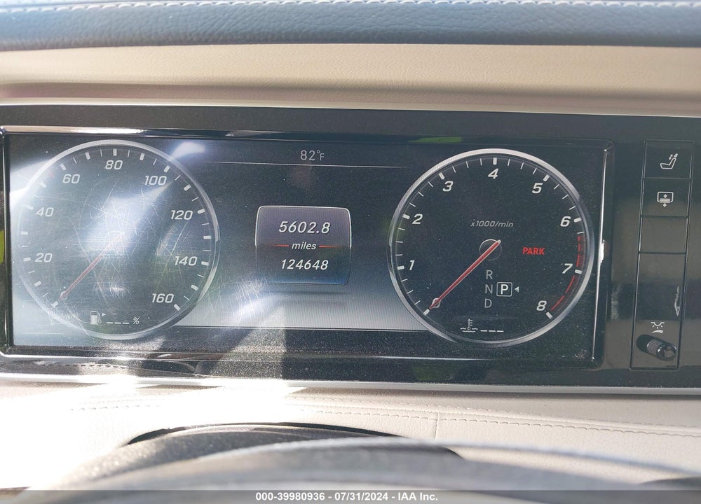 2015 MERCEDES-BENZ S CLASS VIN: WDDUG8CB4FA168774