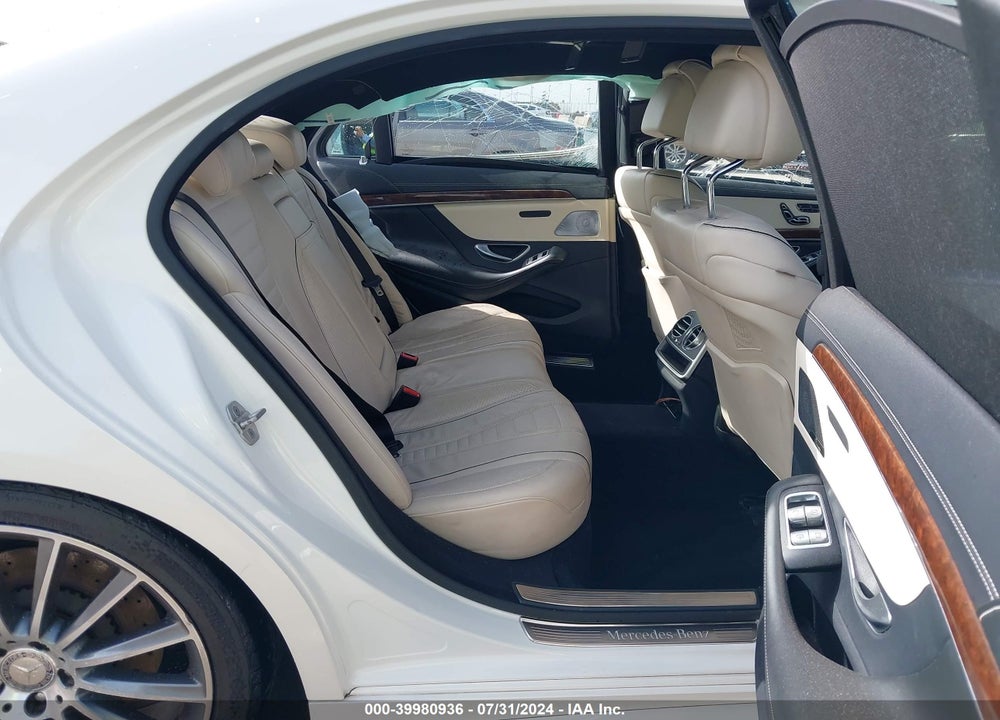 2015 MERCEDES-BENZ S CLASS VIN: WDDUG8CB4FA168774