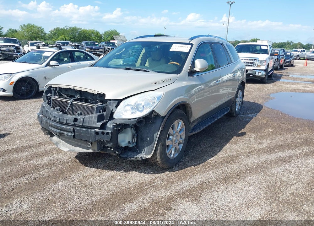 2012 BUICK ENCLAVE LEATHER VIN: 5GAKRCED1CJ188300