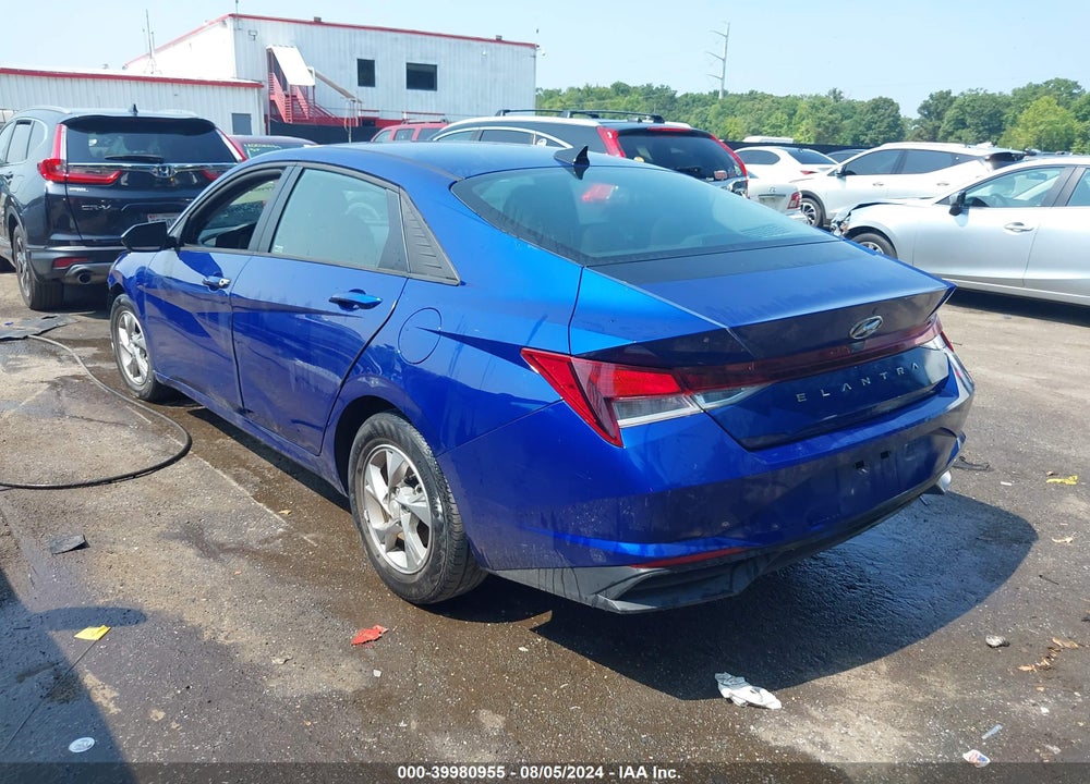 2021 HYUNDAI ELANTRA VIN: 5NPLL4AGXMH021955