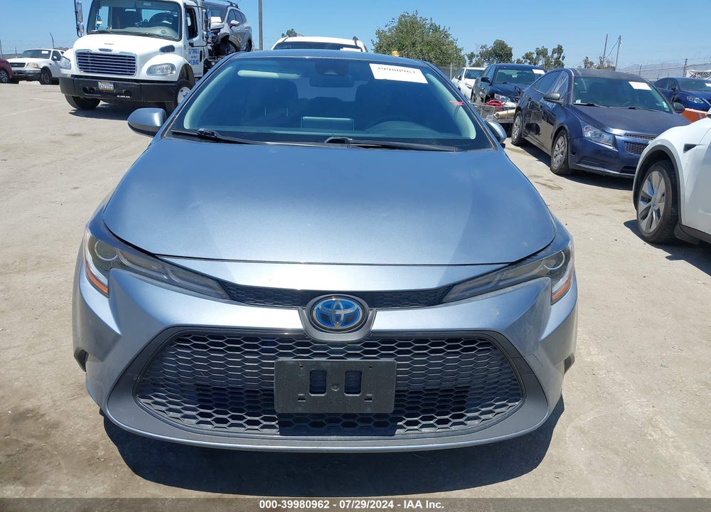 2021 TOYOTA COROLLA HYBRID LE VIN: JTDEAMDE9MJ027438