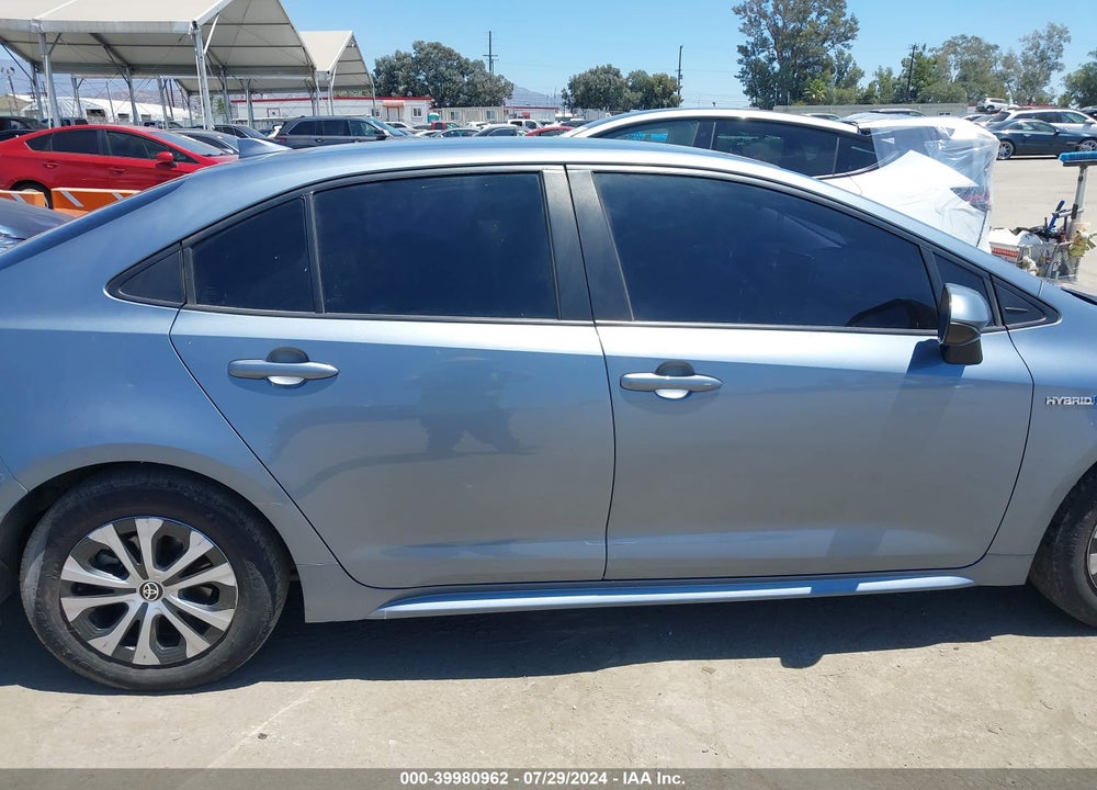 2021 TOYOTA COROLLA HYBRID LE VIN: JTDEAMDE9MJ027438