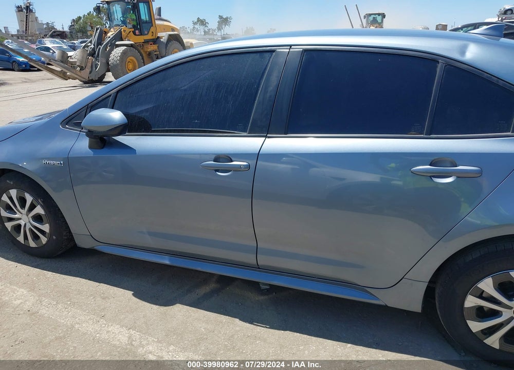 2021 TOYOTA COROLLA HYBRID LE VIN: JTDEAMDE9MJ027438