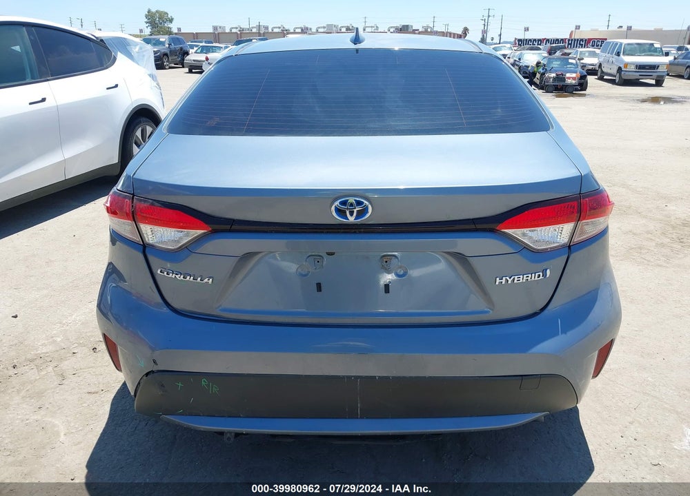 2021 TOYOTA COROLLA HYBRID LE VIN: JTDEAMDE9MJ027438