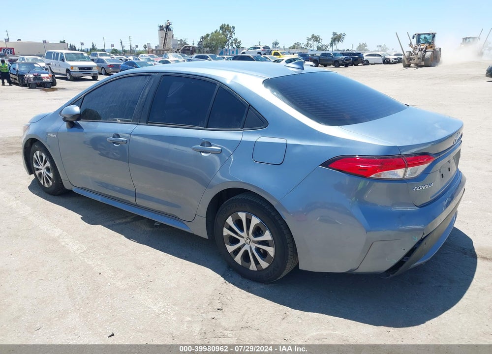 2021 TOYOTA COROLLA HYBRID LE VIN: JTDEAMDE9MJ027438