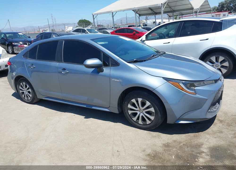2021 TOYOTA COROLLA HYBRID LE VIN: JTDEAMDE9MJ027438