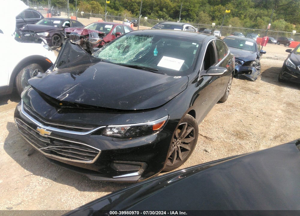 2018 CHEVROLET MALIBU LT VIN: 1G1ZD5ST4JF164486