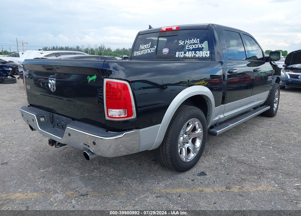 2013 RAM 1500 LAIE VIN: 1C6RR6NT5DS604261