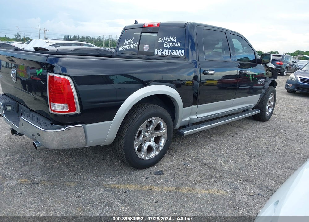 2013 RAM 1500 LAIE VIN: 1C6RR6NT5DS604261