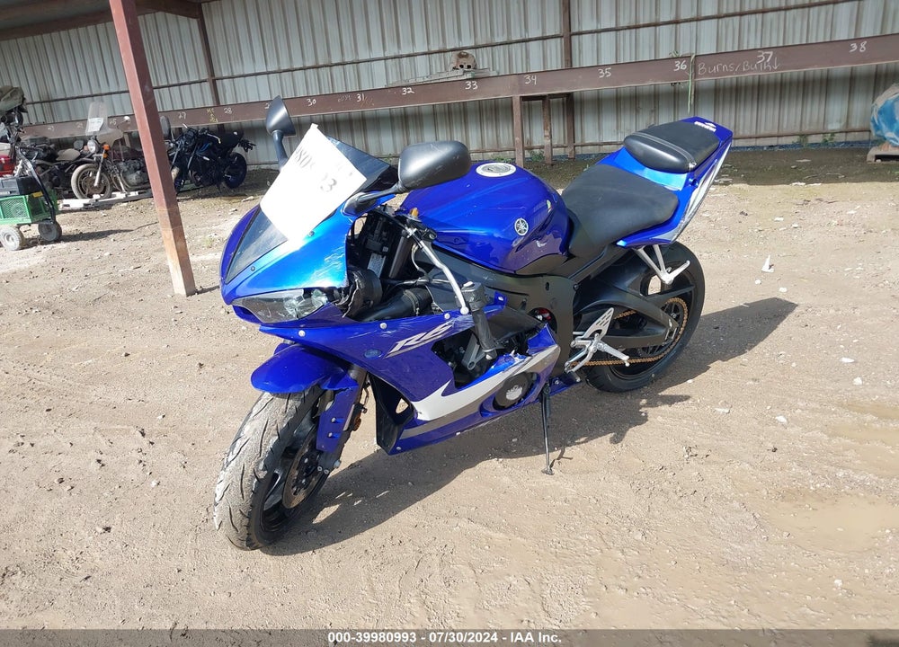 2005 YAMAHA YZFR6 L VIN: JYARJ06E25A030461
