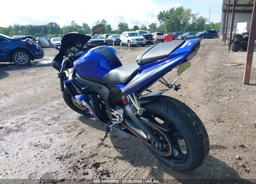 2005 YAMAHA YZFR6 L VIN: JYARJ06E25A030461
