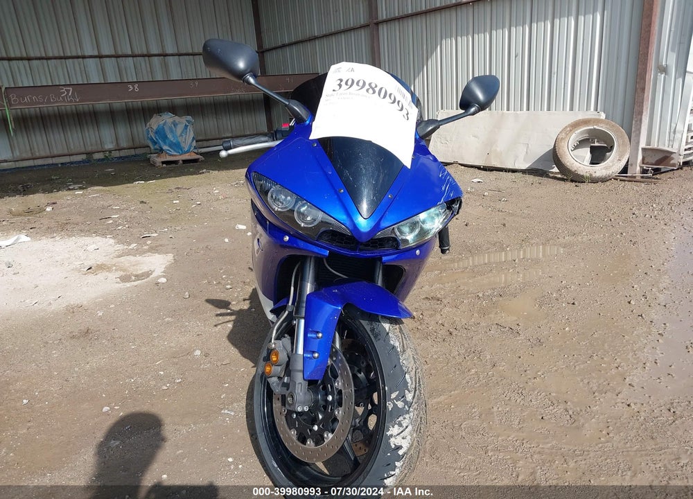 2005 YAMAHA YZFR6 L VIN: JYARJ06E25A030461