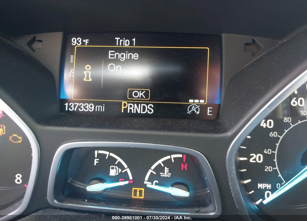 2017 FORD ESCAPE SE VIN: 1FMCU0G93HUD49241