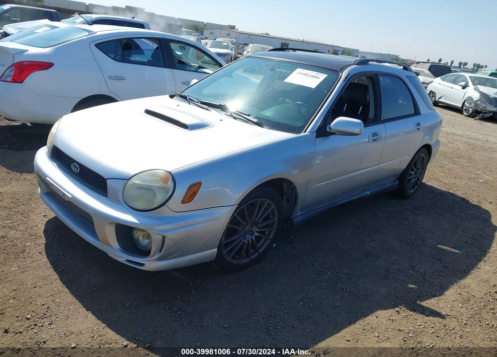 2002 SUBARU IMPREZA WRX VIN: JF1GG29682H804425