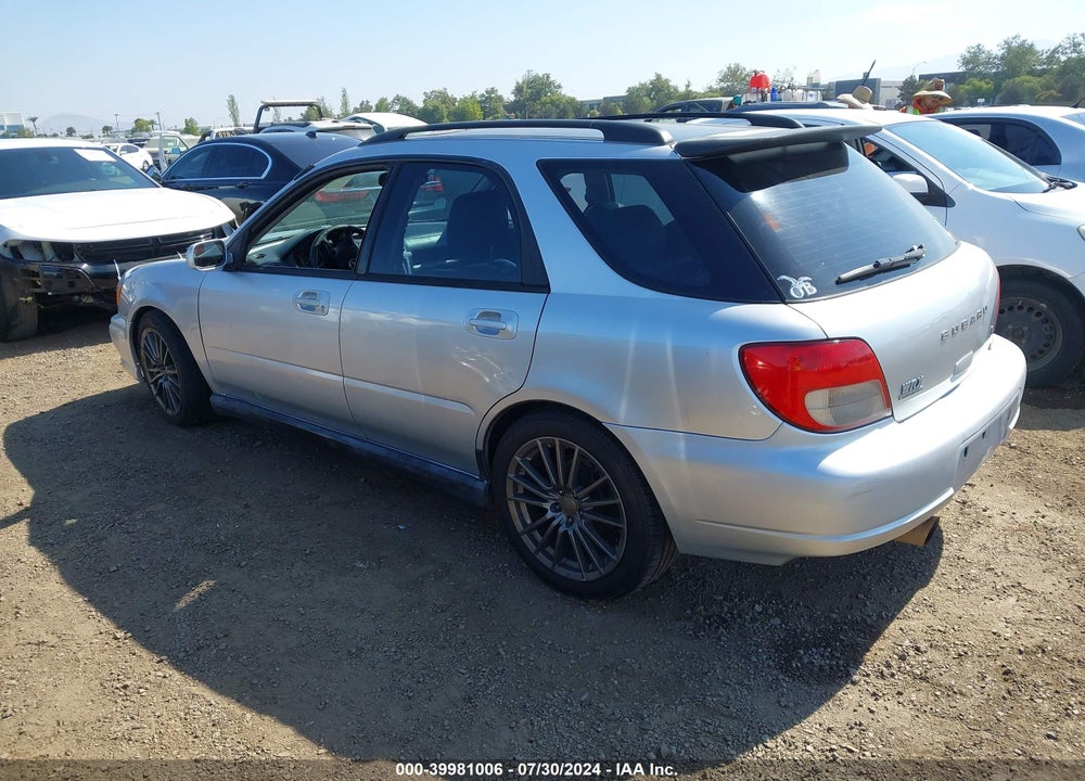 2002 SUBARU IMPREZA WRX VIN: JF1GG29682H804425