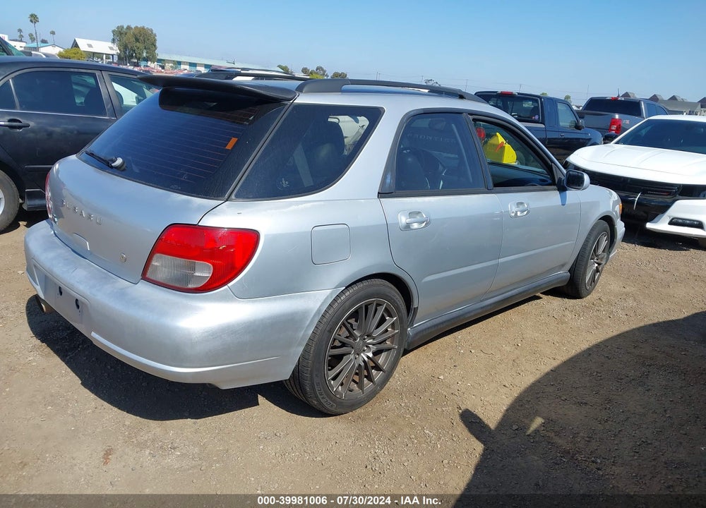 2002 SUBARU IMPREZA WRX VIN: JF1GG29682H804425