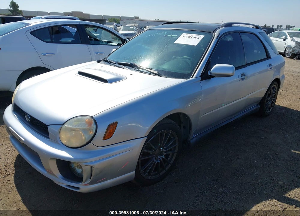 2002 SUBARU IMPREZA WRX VIN: JF1GG29682H804425