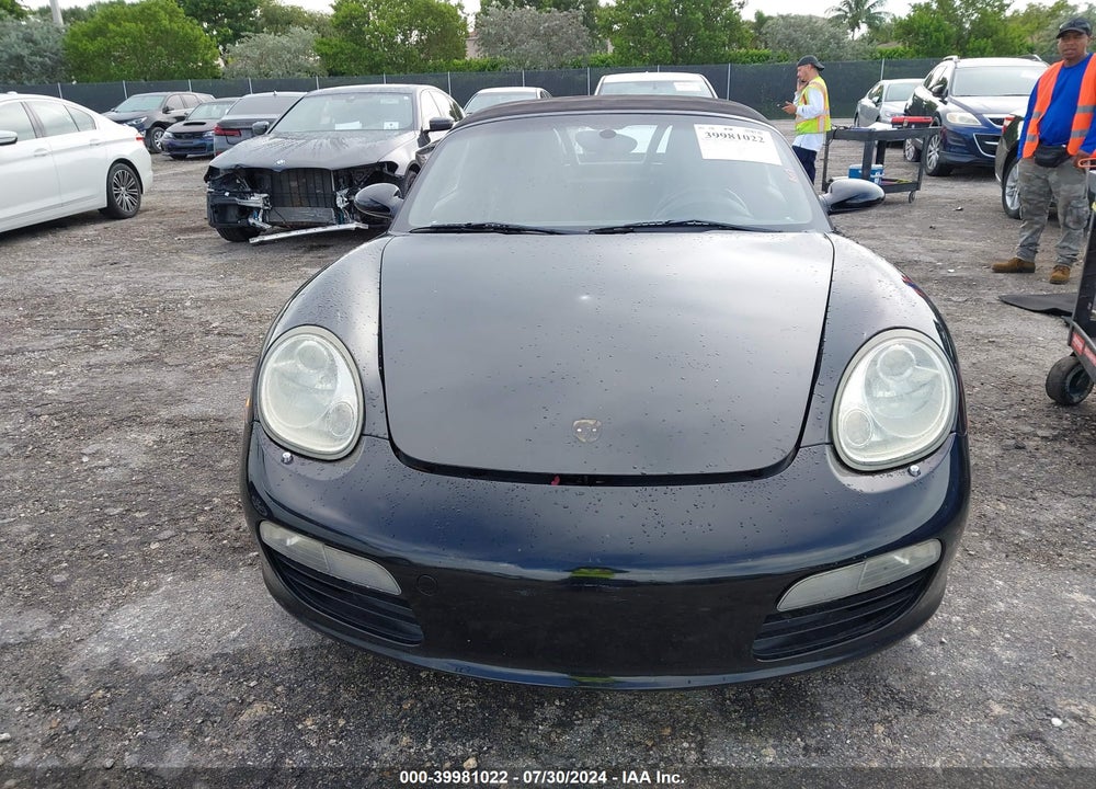 2008 PORSCHE BOXSTER VIN: WP0CA29898U710324
