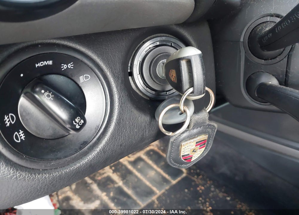 2008 PORSCHE BOXSTER VIN: WP0CA29898U710324