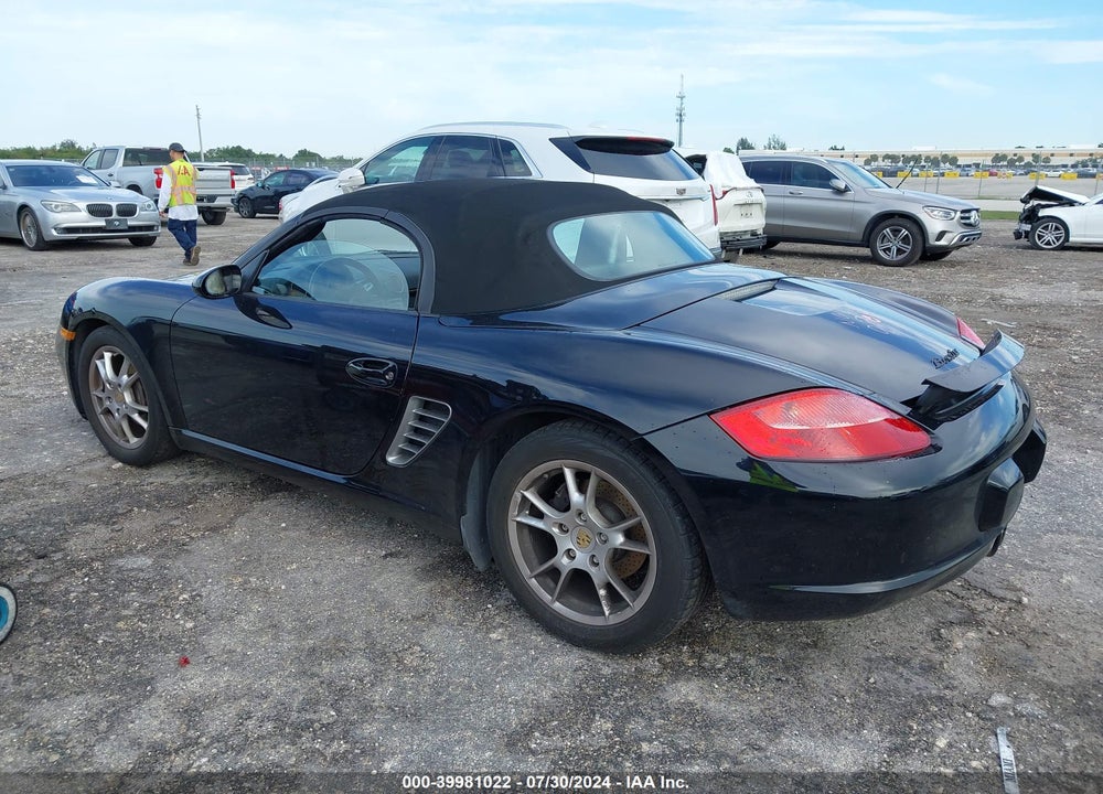 2008 PORSCHE BOXSTER VIN: WP0CA29898U710324